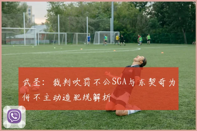 武圣：裁判吹罚不公SGA与东契奇为何不主动造犯规解析